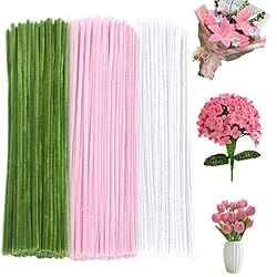 300 Pcs Thick Pipe Cleaners Craft Supplies 3