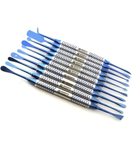 Instruments Dentaires D'extraction PDL Luxating Root Elevators - Acier Inox, Neuves, Avec étui CE