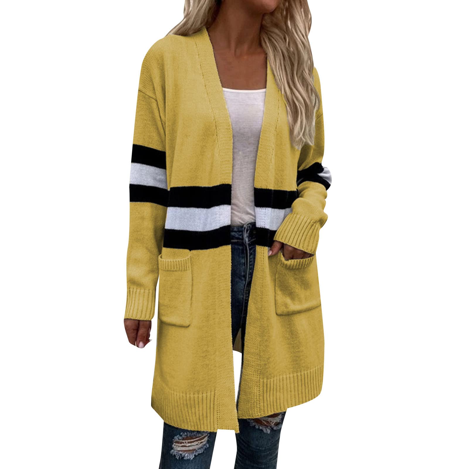 ADJHDFH V Neck Sweater Women Sweater Cardigans For