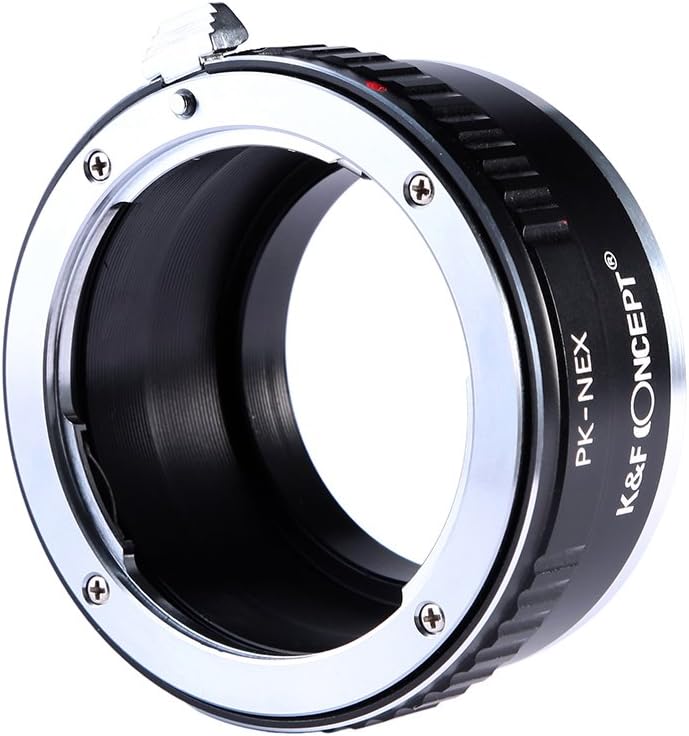K&F CONCEPT PK to NEX Lens Mount Adapter, Compatible with Pentax K Mount Lens and Compatible with Sony Alpha E Mount Cameras - Image 5