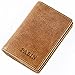 RFID Blocking Credit Card Holder Leather ID Case for Men Pabin (Brown)