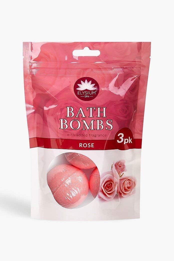 Elysium Spa Rose Bath Bombs, White, 1 count (Pack of 3) - Image 3