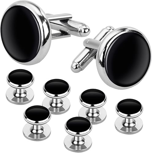 Amazon.com: Rovtop Cufflinks and Studs 
