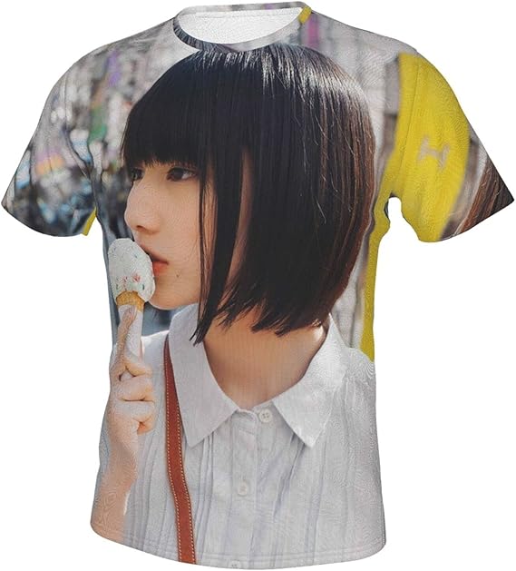 Amazon Co Jp 能年玲奈 3 おしゃれ メンズ 柔らかい 快適 Tシャツ 薄手 ゆったり 涼しい 半袖 春秋 男女兼用 カジュアル インナー 3d プリント 通気性 速乾 ティーシャツ スポーツ トップス 服 ファッション小物