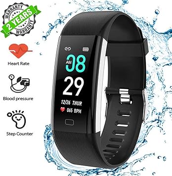 LTPAG Pulsera Actividad Inteligente, Podómetro Pulsera Deportiva ...