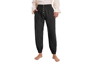 Century Star Pirate Pants Renaissance Costume Men's Medieval Ren Faire Viking Colonial Gothic Navigator Halloween Trousers