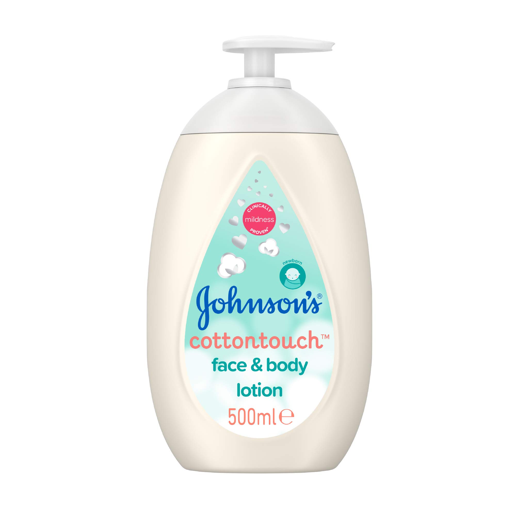 Johnson's Cotton Touch Face & Body Lotion, 500ml