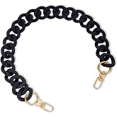 Acrylic Bag Chain 18inch Matte Purse Charm Chain for Handbags | Replacement Purse Handle for DIY Crafts,Decorative Replacement Accessories