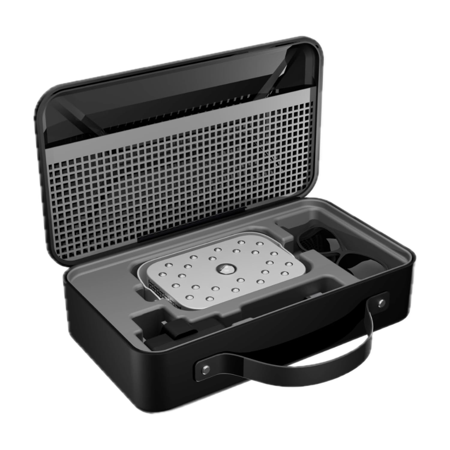 Photo 1 of EMR-TEK Firefly Portable Red Light Therapy for Face & Body | Blend of Red (630nm 670nm) & Near-Infrared (830nm) Light | First-Ever Cordless COB Red Light Device | Flicker-Free, Travel Case Included