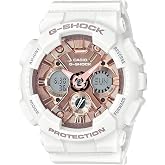 Casio Women's GMS-S120MF-7A2CR G Shock Analog-Digital Display Quartz White Watch