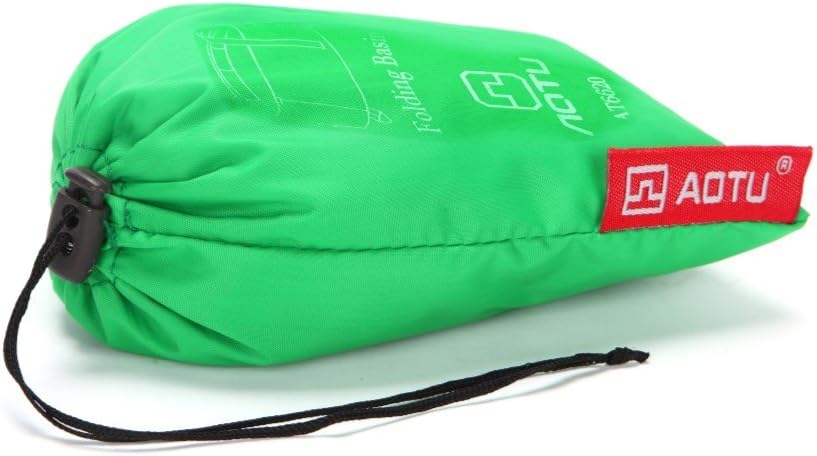 Rayami 7.5L Lightweight Portable Folding Wash Basin Wash Bowl Multi-Functional Collapsible Bucket Water Bag Water Storage Collapsible Carrying Pouch Handle Bag for Outdoor Camping Fishing - Image 5