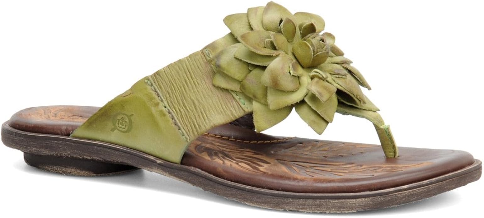Amazon.com | Born - Womens - Astrid Green | Sandals