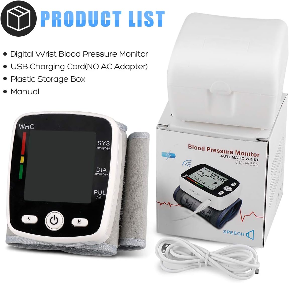 cloverina blood pressure watch
