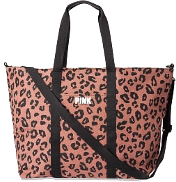 pink leopard bag
