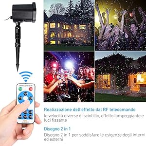 Proiettore Luci Natalizie Per Interno.Infinitoo Proiettore Stelle Luci Natale Da Esterno Decorazioni Natalizie Questo Proiettore E Veramente Fantastico Luminarie Natalizie Vendita Online