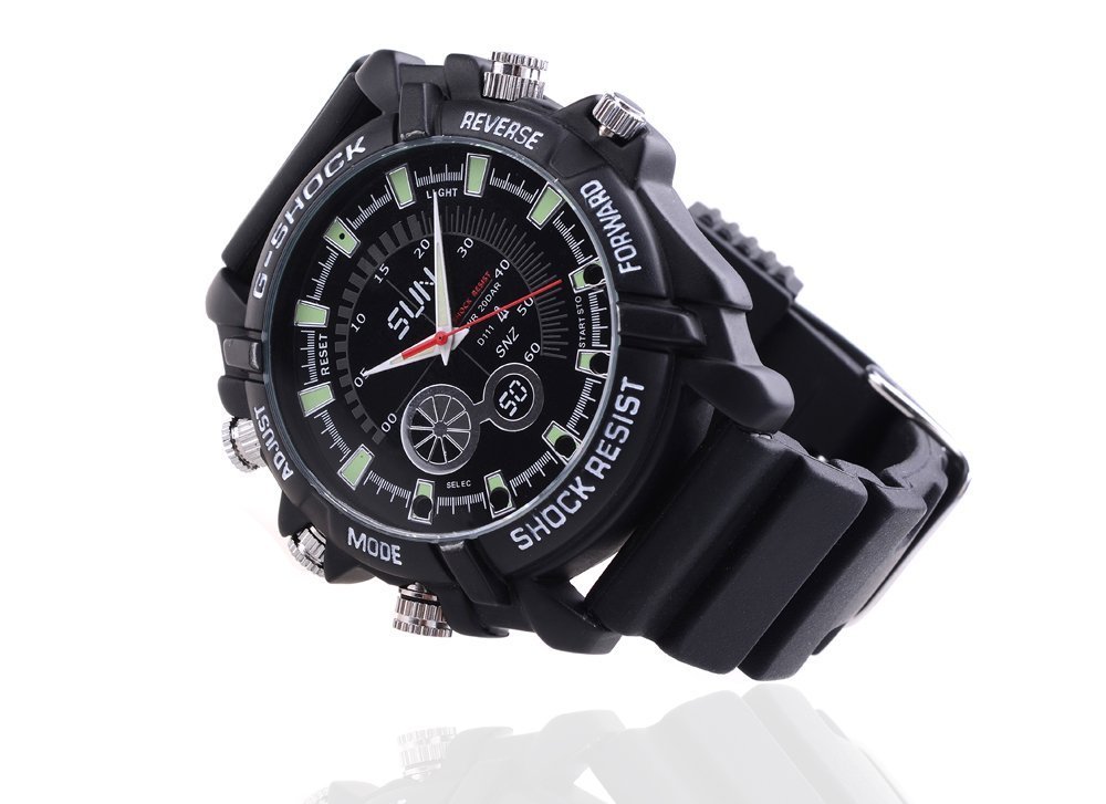 8gb spy dvr camera watch