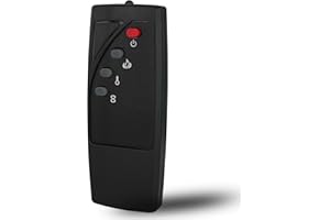 UEHBA Replacement Remote Control Compatible for Twin Star Electric Fireplace Stove Heater Infrared Remote Controller DFI-5010-01 DFI-5010-02 DFI-5010-03 DFI-5010-04 DFI-5010-05 DFI-5010-06 DFI-5010-07
