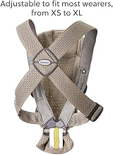 BabyBjörn Baby Carrier Mini 3D Mesh Grey Beige view 9