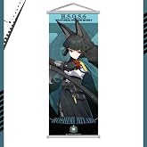 Rainteam Zenless Zone Zero Poster for Game lovers Hanging Wall HD Printing Artistic Scroll Canvas Character Posters for Living Room Bedroom Indoor D&eacute;cor (Hoshimi Miyabi)