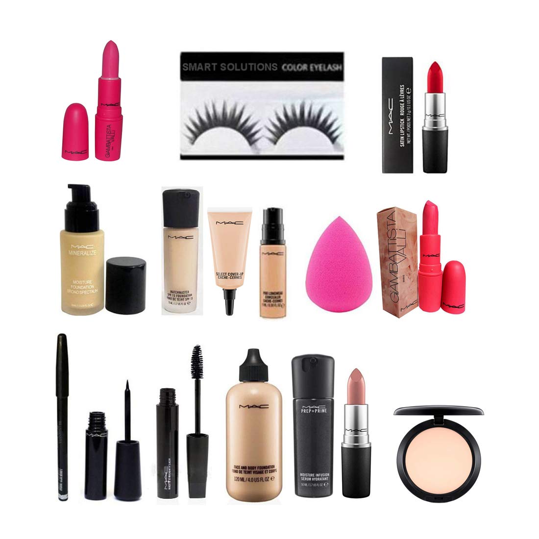 Buy Smart Mac Combo Beauty Kit Set Of 16 Online At Low