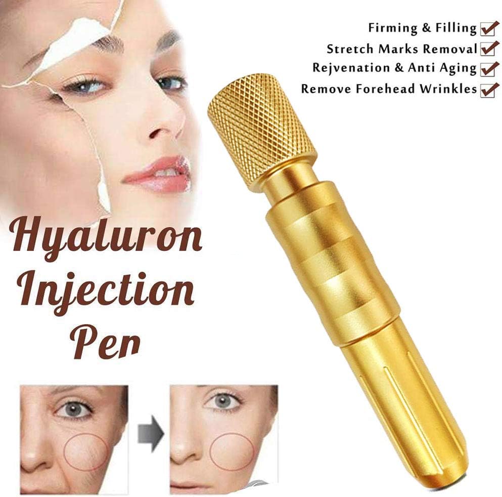 MZBZYU Hyaluronic Injection Pen Massage Mesotherapy Pen High Pressure Acid Micro Guns for Reduce Blemishes Wrinkles,Enhance The Skin Restore Skin Elasticity
