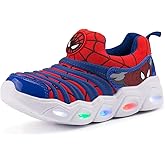 YUNICUS Kids Light Up Shoes Led Flash Sneakers with Spider Upper USB Charge for Boys Girls Toddles Best Gift for Birthday Thanksgiving Christmas Day