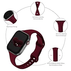 Slim Thin Band Compatible with Apple Watch 38mm