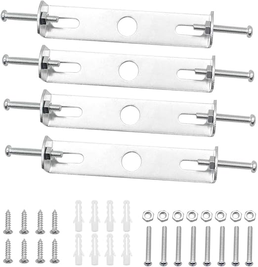 4 Pcs Lighting Fixture Ceiling Plate Bracket 90mm Ceiling Fixture Light