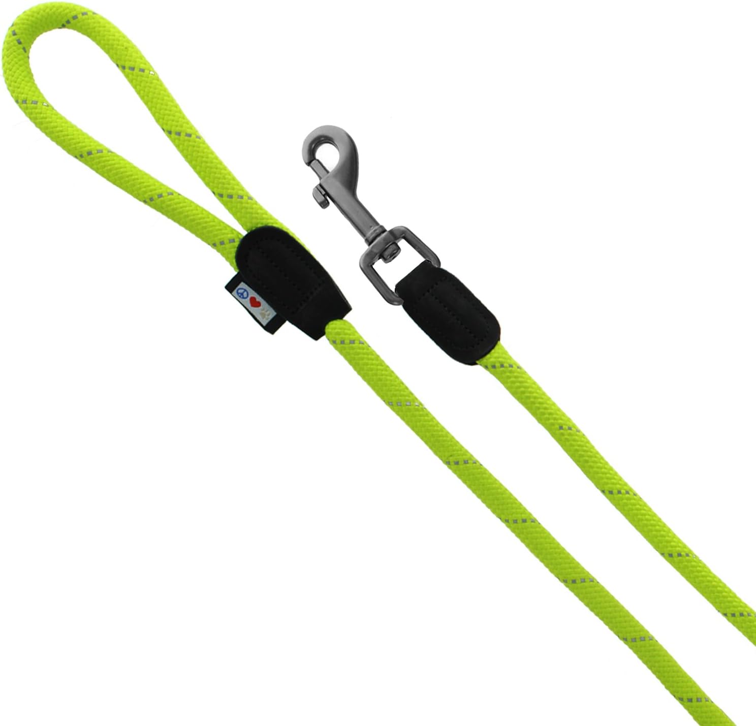 PAWTITAS 1.8 M Training Dog Lead - Durable Medium Rope Lead for Dogs - Green, 5.9 feet - Image 4