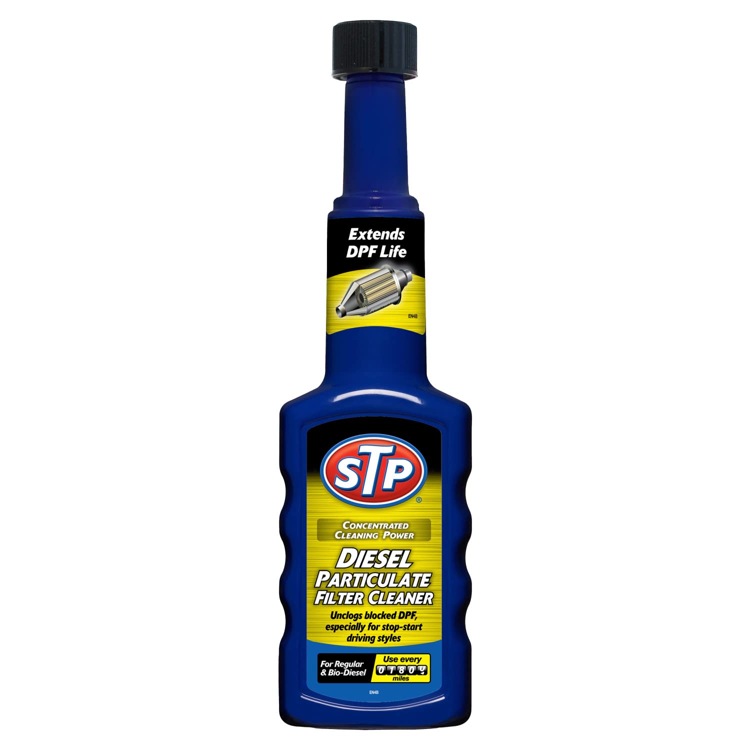 STP Diesel Particulate Filter Cleaner 200 ml, Cleans and Protects Your Filter by Removing Soot in One Treatment, Restores Power and Acceleration, Mechanical Car Cleaning Products, Made in the UK