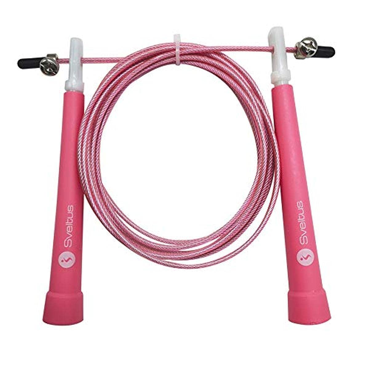 Sveltus Speed Unisex Adult Skipping Rope, Pink, Approx. 300 cm