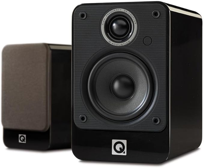 Q Acoustics 2010I Compact Bookshelf Speaker Stereo Gloss Black
