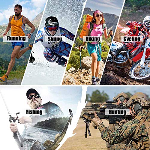 image for LAOKE Neck Gaiter Headwear Face Sun Mask Magic Scarf Bandana Balaclava