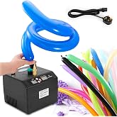 Electric Air Balloon Pump, B23 Lagenda Portable Electric Balloon Pump Balloon Inflator Party Air Blower Electric Balloon Blower Pump with Timer Battery for Party Events Decoration