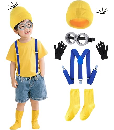 Rubie's Despicable Me 3 Jerry Minion Child's Costume - Includes Jumpsuit, Headpiece & Gloves, Medium