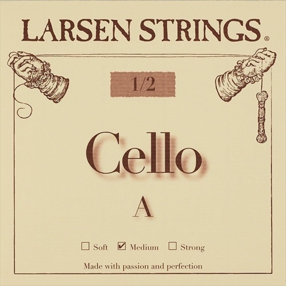 LARSEN STRINGS cello strings Original Fractional - small sizes A 1/2 Medium