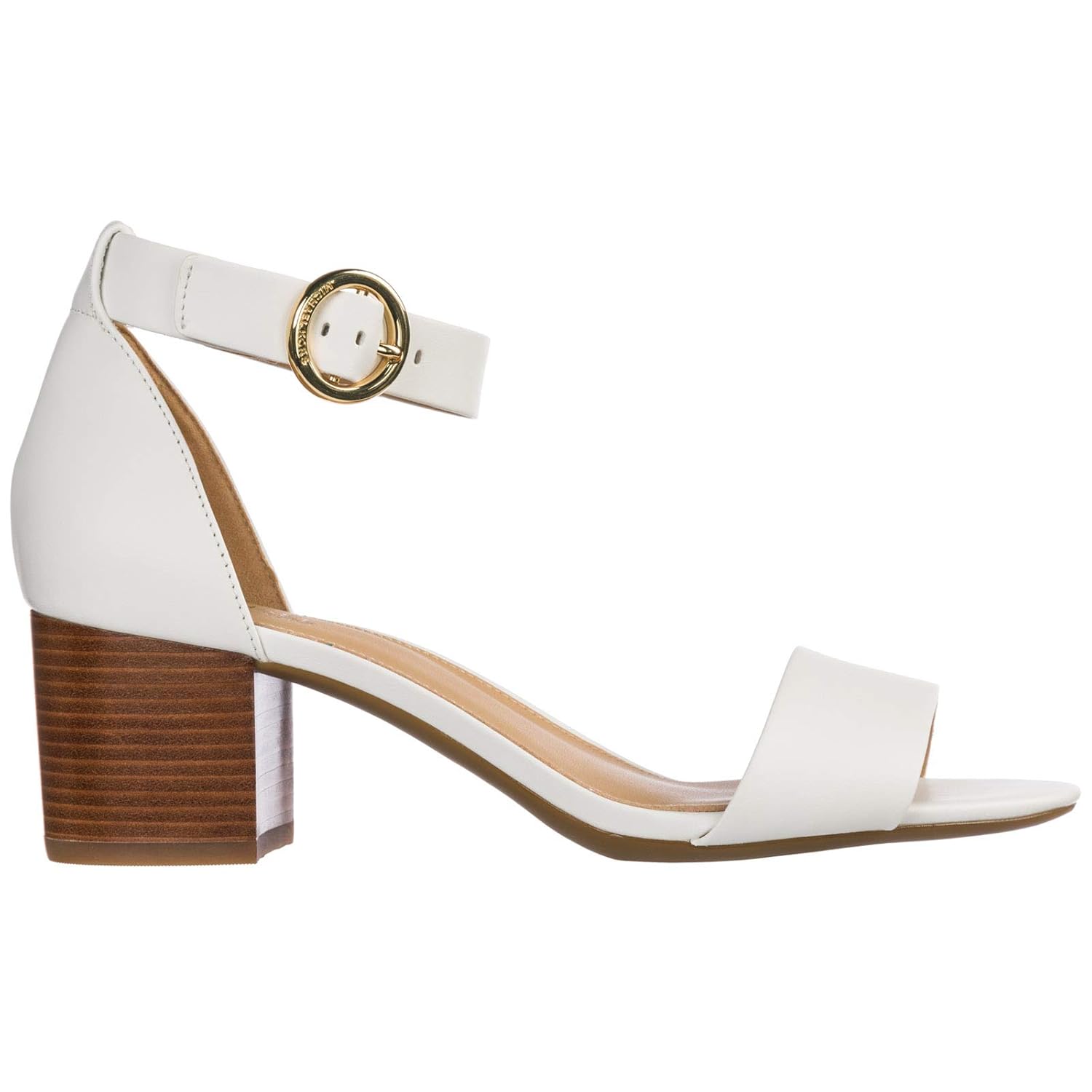 michael michael kors lena flex mid leather ankle strap sandals