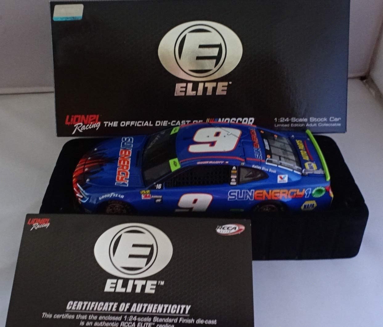 NASCAR CHASE ELLIOTT 9 SUNENERGY 1 BLUE 2018