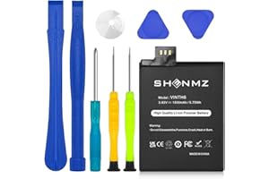 Battery for Apple iPod Touch 6th Gen, Upgraded[1500mAh] Super High Capacity New 0 Cycle Replacement Battery for iPod Touch 6t