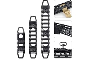 Aecktech Compatible fits MMlocks/KKeymods Rail,3-Slot 7-Slot 11-Slot Aluminum Rail Section Accessories for MMlocks/KKeymods System