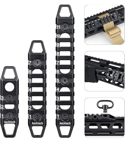 Amazon.com: Arisaka Defense Low Profile 3 Slot 1913 Picatinny Rail