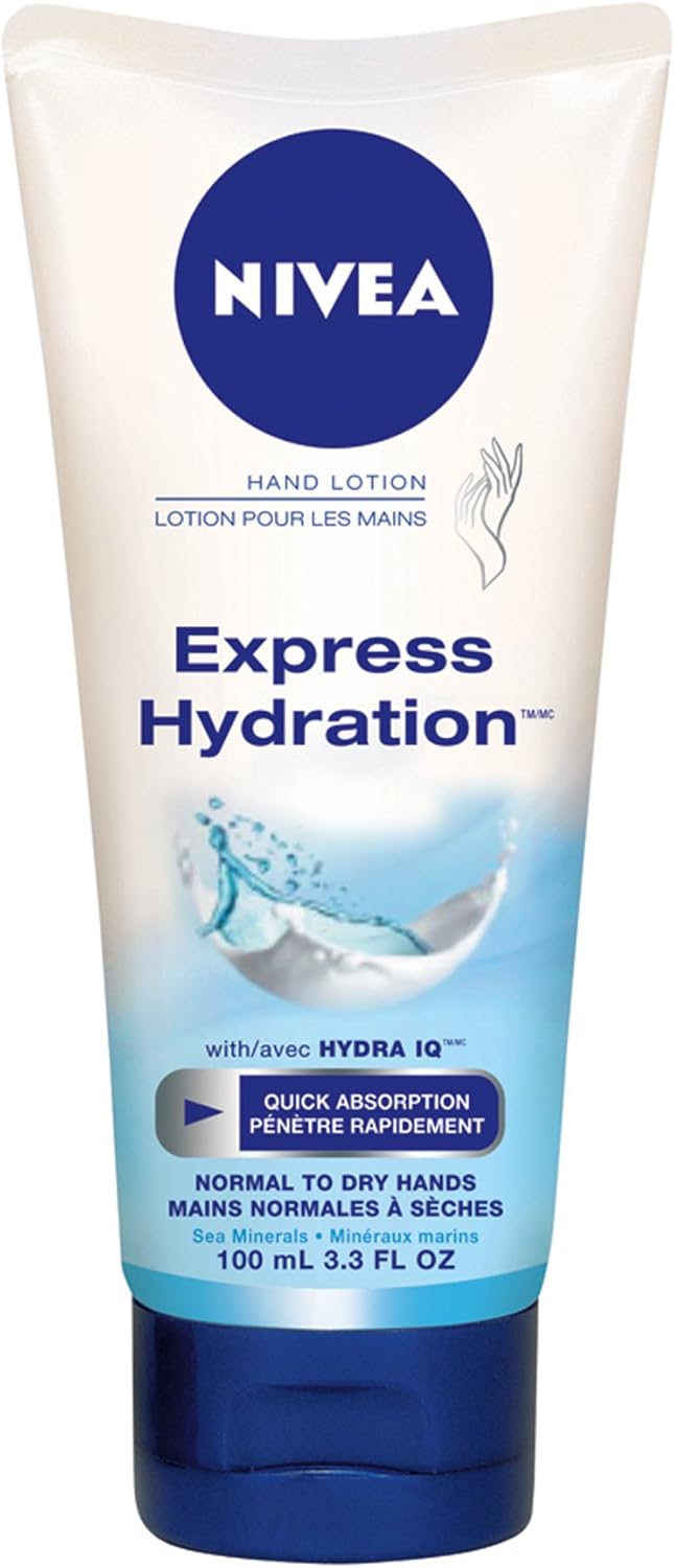 nivea express hydration hand lotion
