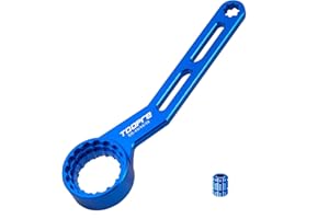 Mimoke 6-in-1 Bicycle Bottom Bracket Tool 12/16-Notch for Hollowtech II - Multifunctional BB Wrench for BBR60/BB80/BB51/PF30
