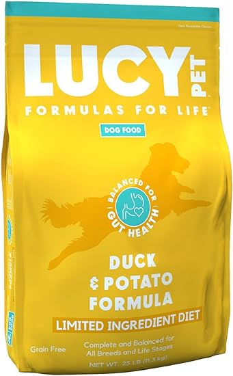 duck potato dog food