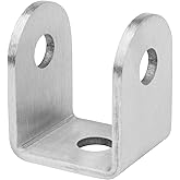 GBGS U Bracket 1-1/2",304 Stainless Steel,10 Pack