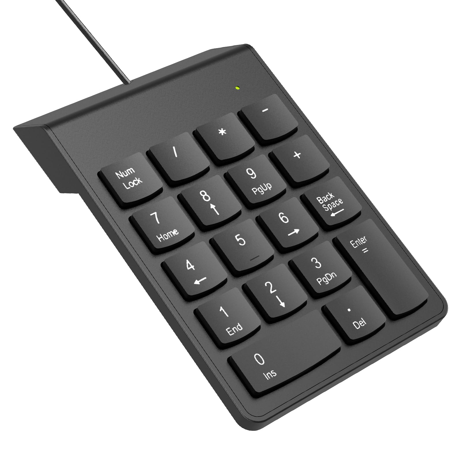 Photo 1 of USB Numeric Keypad Numpad Portable Slim Mini 10 Key Number Pad Keyboard for Laptop Desktop Computer PC, Compatible with ChromeBook Surface Notebook, Tax Accountant Calculate Office Travel & Home