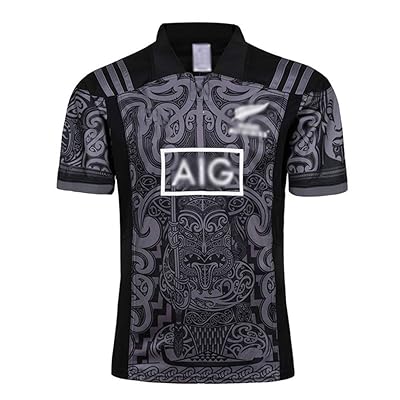ZZNB Nueva Zelanda Maori Hombre Rugby Jersey Ecuador Ubuy