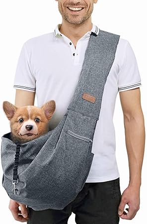 dog shoulder sling carrier