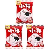 OSK LOTTE Japanese Plum Hard Candy Koume 2.39oz(68g) Pack Of 3 Ume Candy