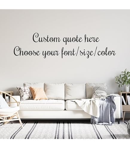 Large Vinyl Letters For The Wall Custom Vinyl Lettering
